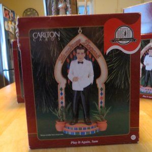 Carlton Cards Heirloom Collection Ornament - Play it Again Sam - Humphrey Bogart